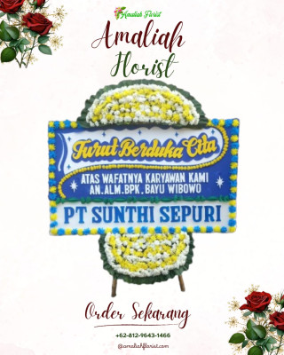 Papan Bunga Duka di Sungai Kanan